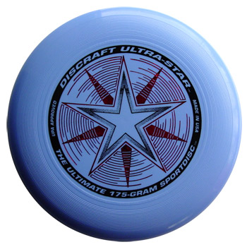 Frisbee Ultimate Compétition 175gr. bleu clair