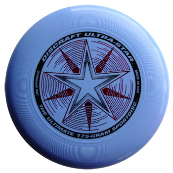 Frisbee Ultimate Compétition 175gr. bleu clair - Cliquez sur l'image pour la fermer