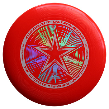 Frisbee Ultimate Compétition 175gr. rouge - Cliquez sur l'image pour la fermer