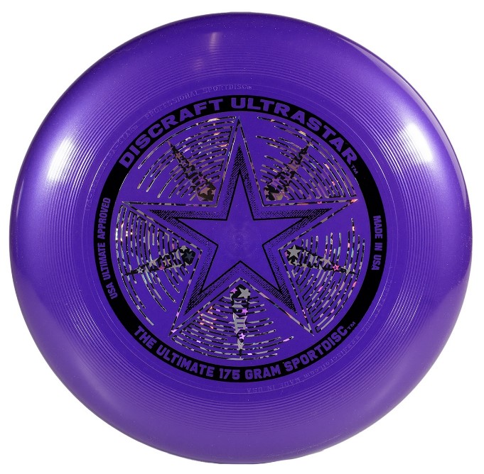 Frisbee Ultimate Compétition 175gr. violet