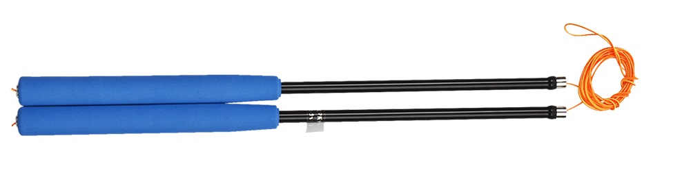 Handsticks Carbon Henrys 35cm blue