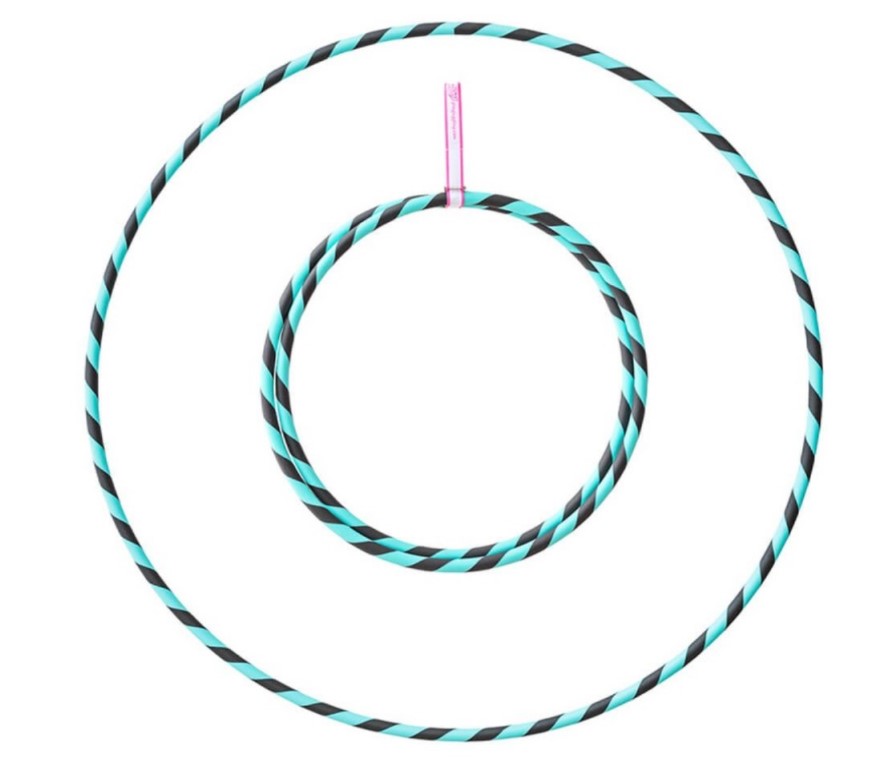 Cerceau de gym pliable (hula hoop) 100cm - Cliquez sur l'image pour la fermer