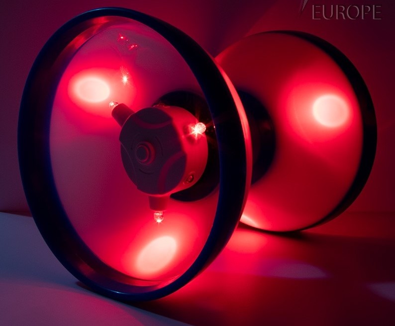 Diabolo lumineux HyperSpin Superb triple roulement