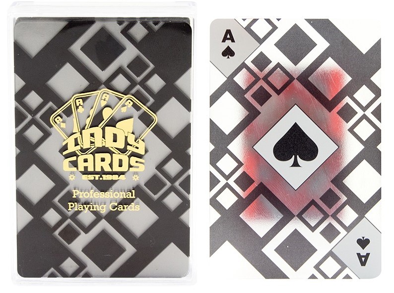 Card Poker Indy Plastic Modern Diamond Back