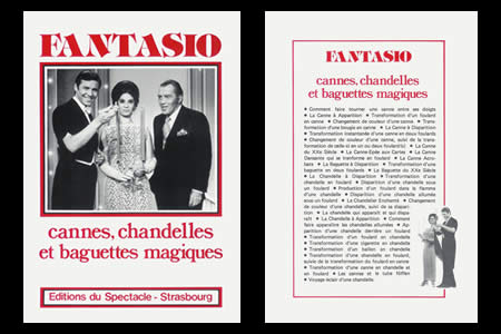 "Cannes, chandelles et baguettes magiques" Livre de Fantasio