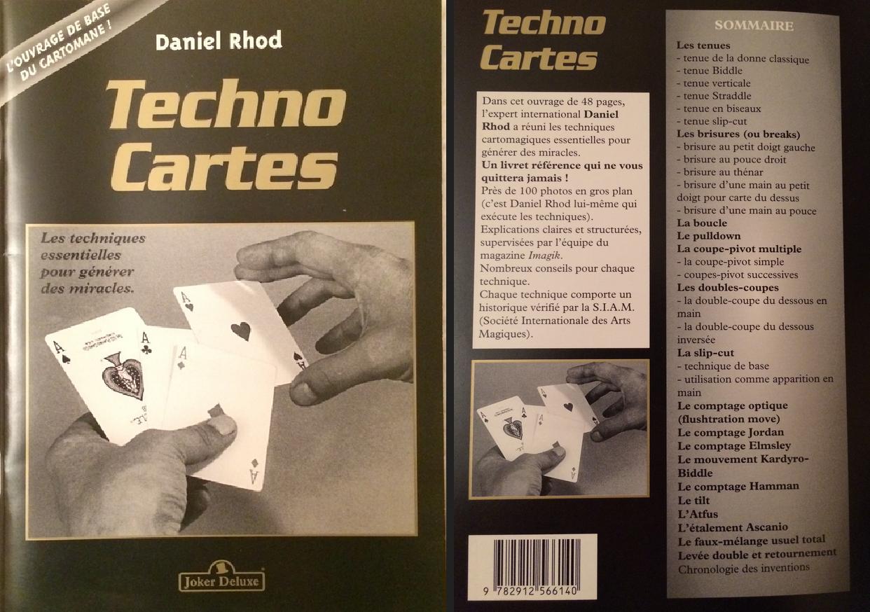 Livre "Techno Cartes 1" - Cliquez sur l'image pour la fermer