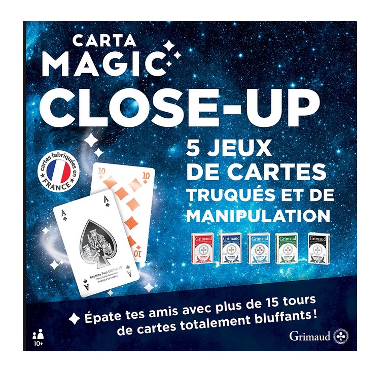 Grimaud - Grimaud Magie - Grand Coffret De 5 Jeux De Magie Close