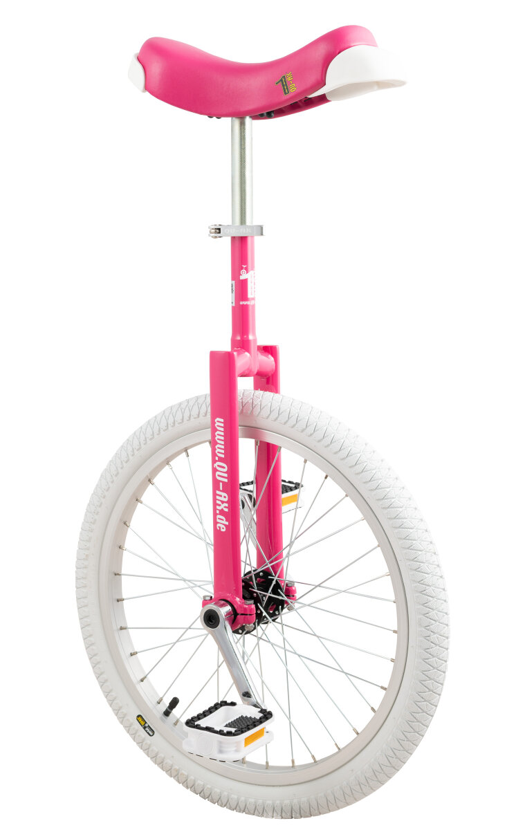 Monocycle QU-AX 50cm luxe Rose