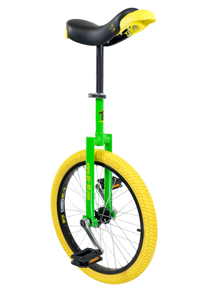 Monocycle QU-AX 50cm luxe Vert