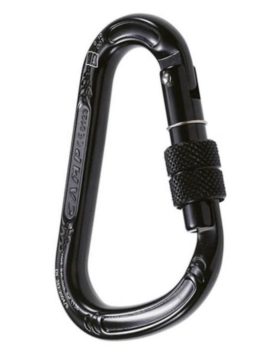 Karabiner Hms Lock aluminium - zum Schließen ins Bild klicken