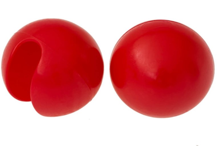 50x Clown nose plastic