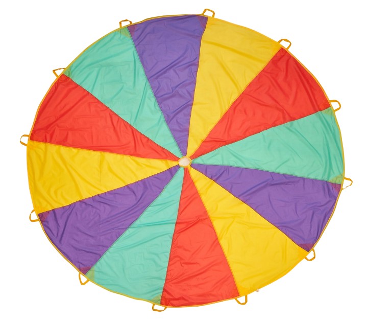 Parachute pour enfants 6m - Cliquez sur l'image pour la fermer