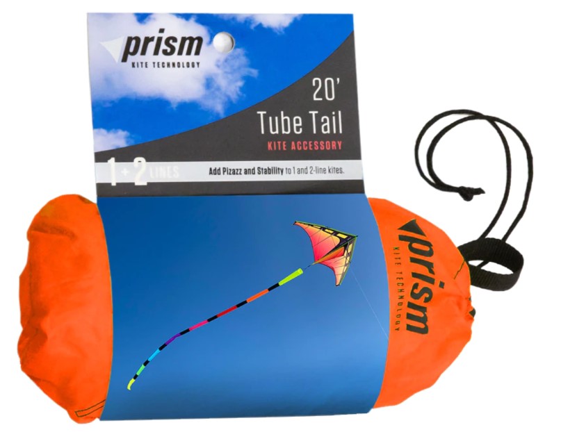 Tube Tail 20 ft. rainbow - Click Image to Close