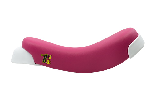 Selle monocycle Quax luxe rose avec poignée