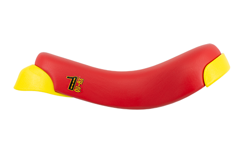 Selle monocycle Quax luxe rouge avec poignée