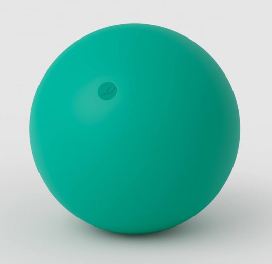 Balle Stage 67mm. SIL-X silicone turquoise - Cliquez sur l'image pour la fermer