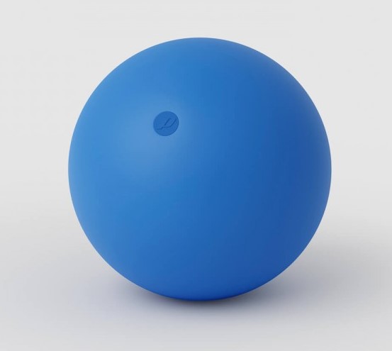 Ball Stage 67mm. SIL-X silicone blau