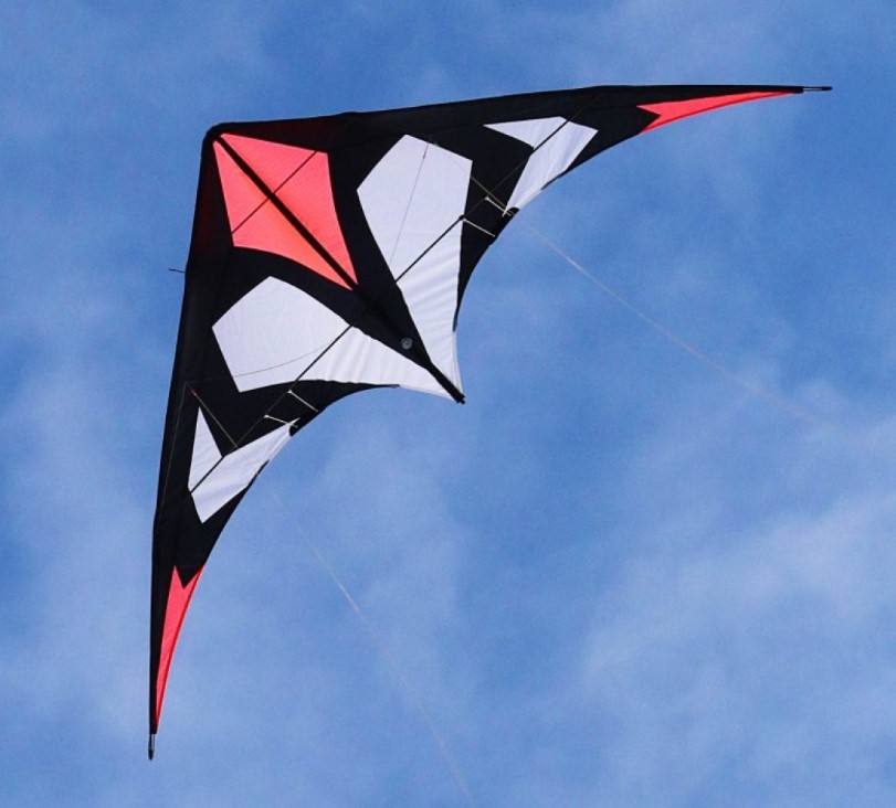 Spiderkites Maraca rouge Light V2 (Inclus lignes et poignées)