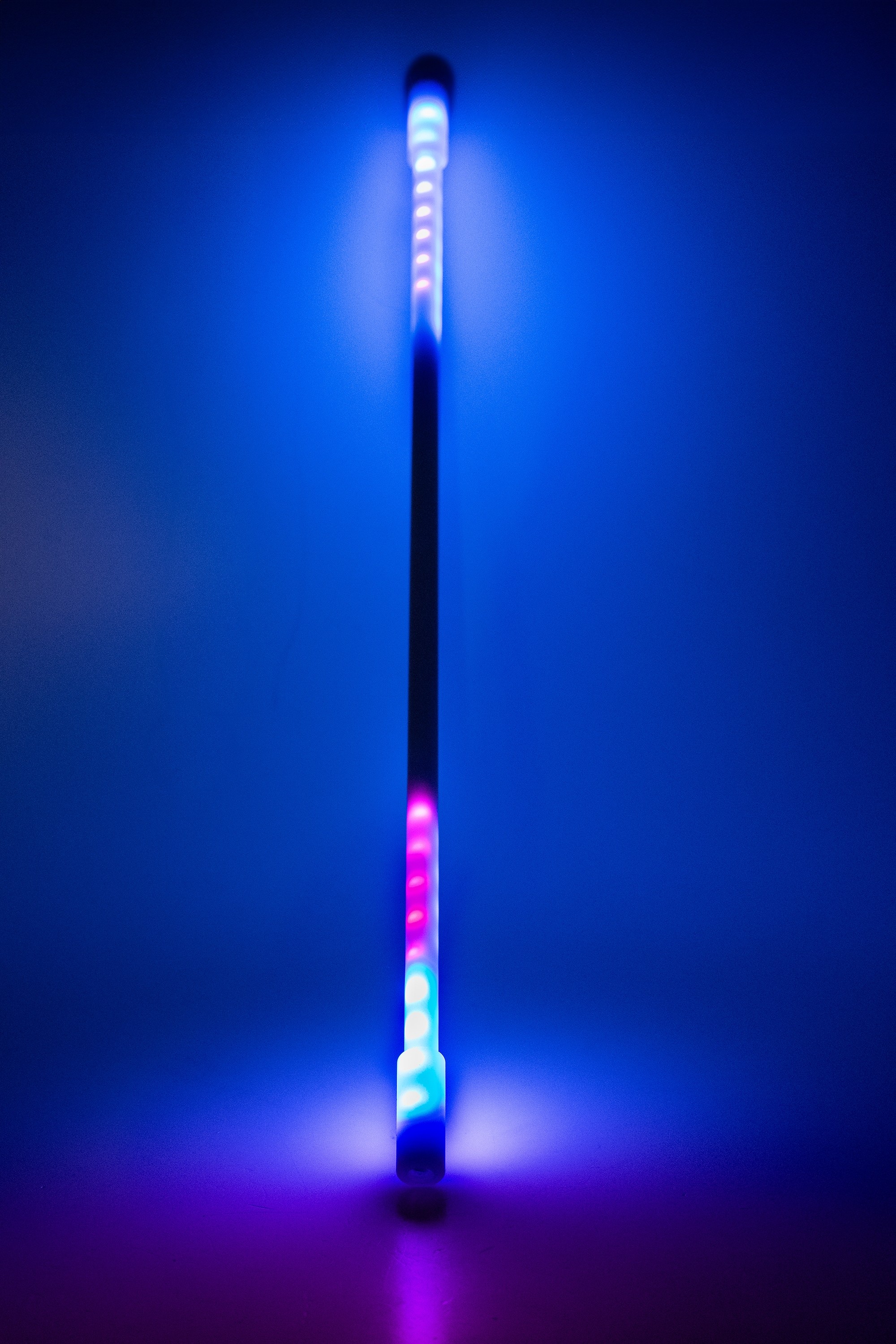 Staff lumineux démontable
