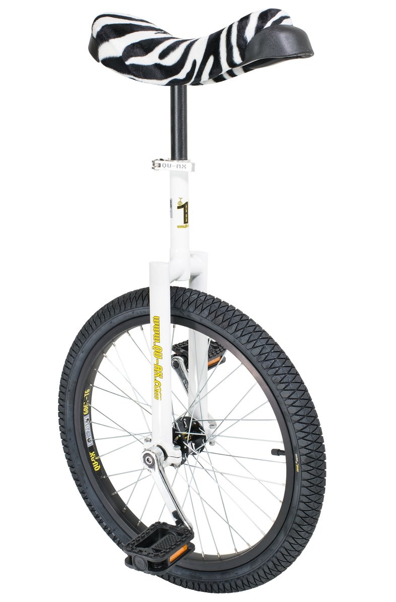 Monocycle QU-AX 50cm luxe Blanc